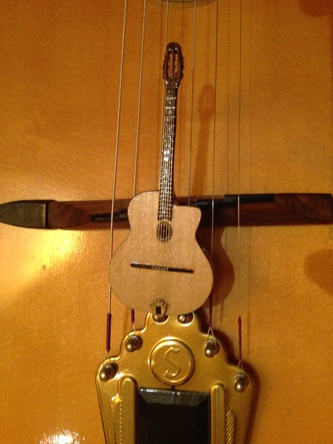 Miniature Selmer-style Guitar