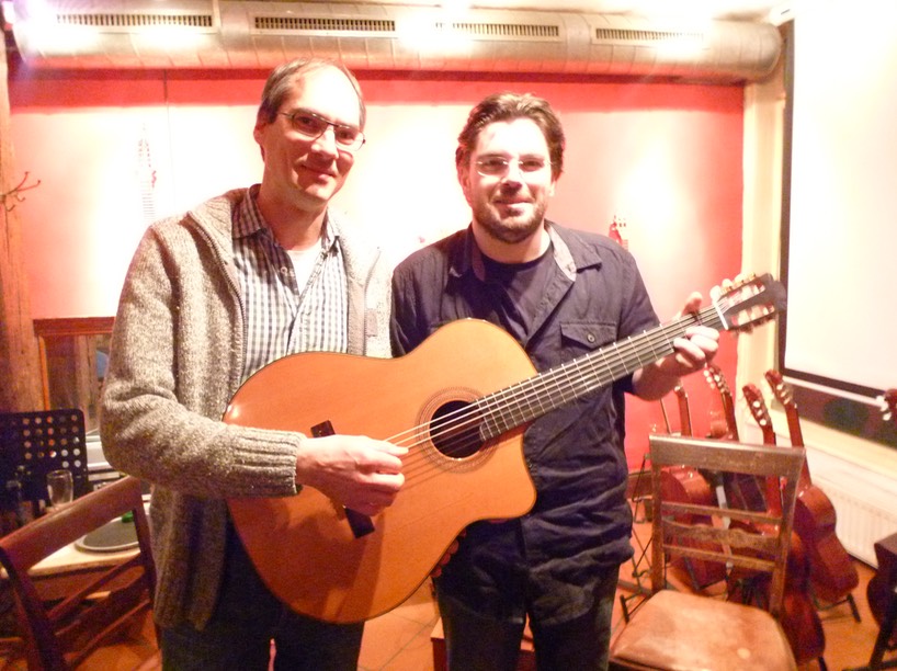 Joscho Stephan Signature Model, Guitarras Calliope. Photo @ Guitarras Calliope