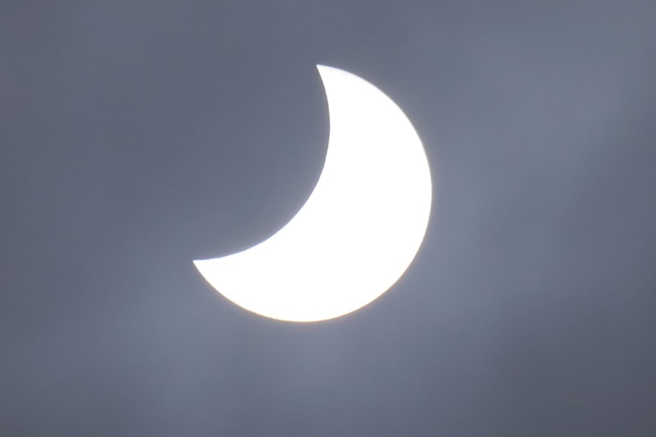 partial solar eclipse. lennep 2015  
